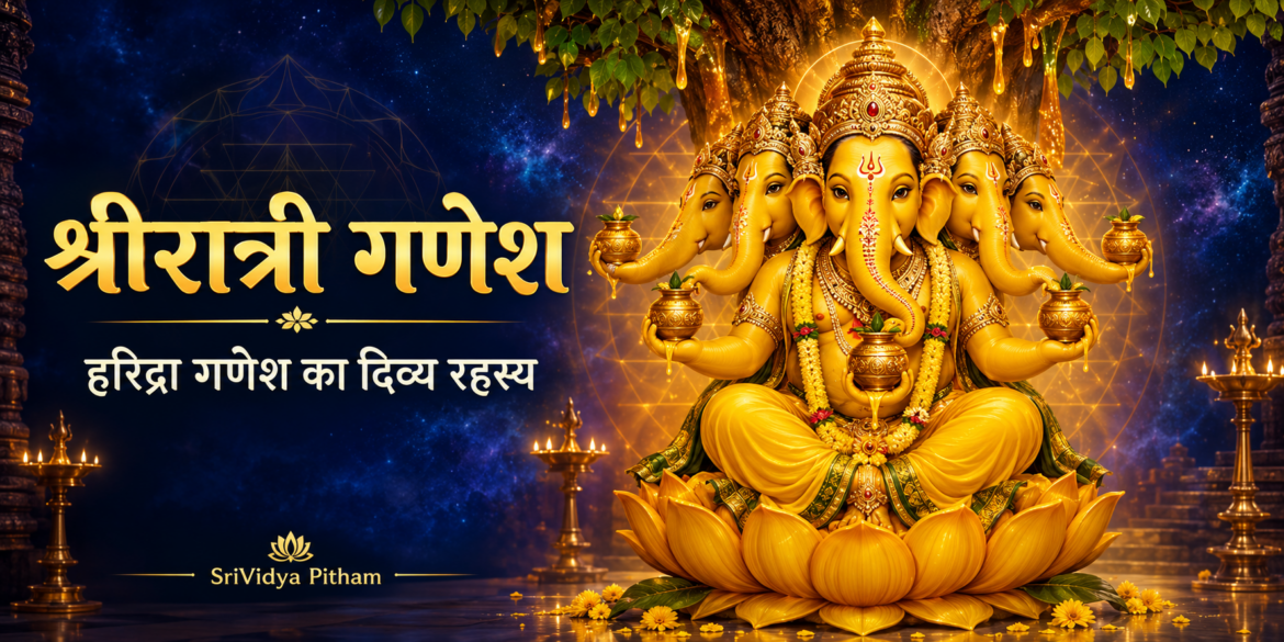 श्रीरात्री गणेश ( हरिद्रा गणेश )